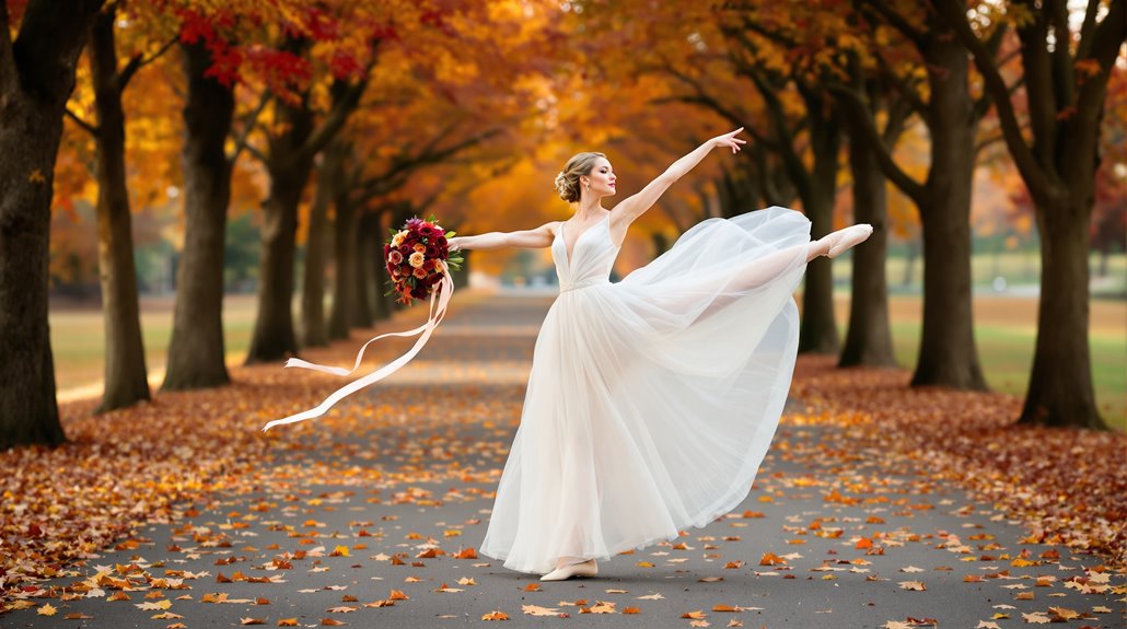 autumn themed ballet wedding tips
