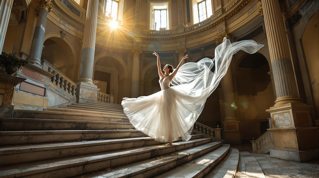 ballet inspired wedding photo locations