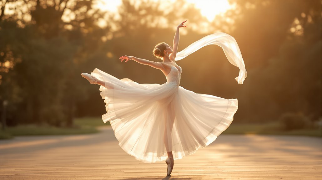 ballet inspired wedding photography magic