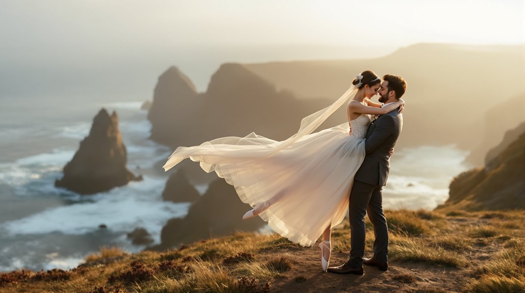 ballet themed intimate weddings