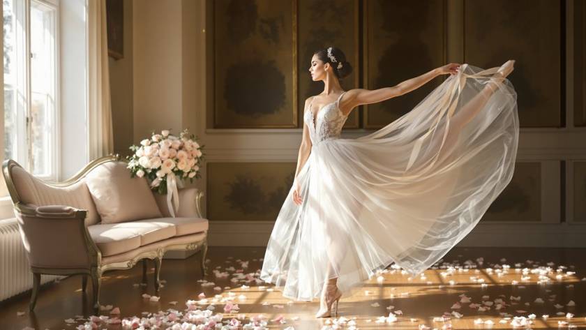 ballet themed wedding photography ideas