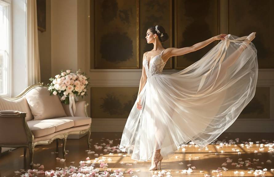 ballet themed wedding photography ideas