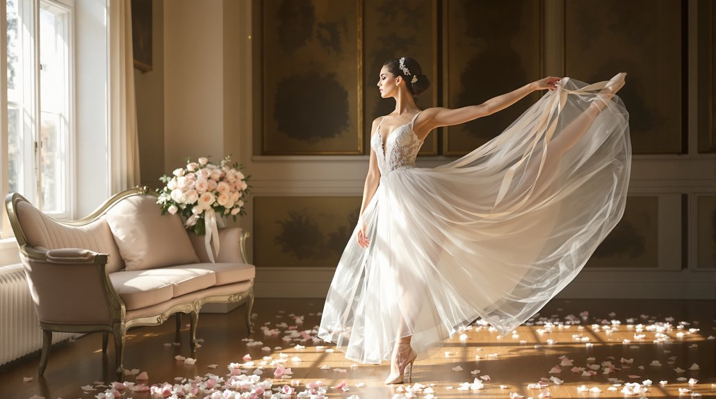 ballet themed wedding photography ideas