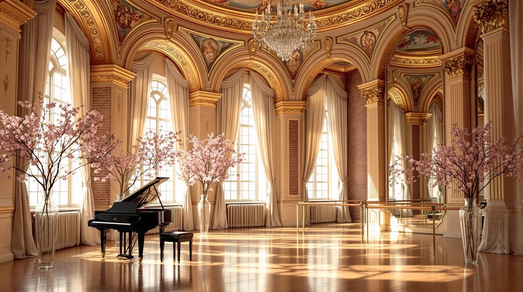 ballet themed wedding venue selection
