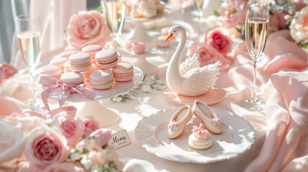 dreamy ballet inspired feast