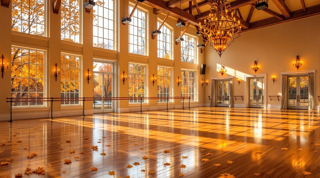 elegant autumn ballet venue