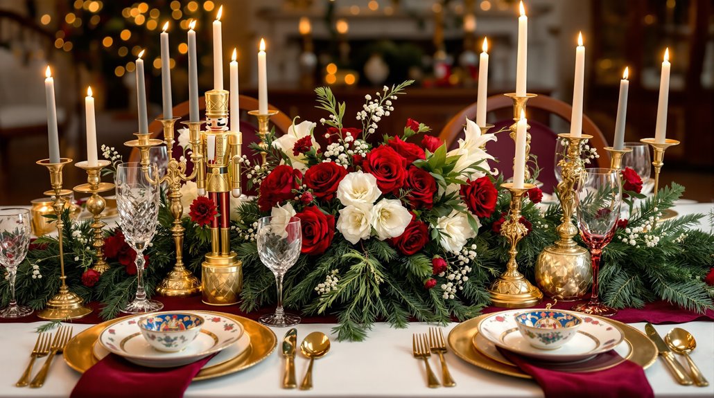 enchanting nutcracker wedding decor
