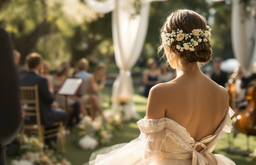 luxury ballet wedding details