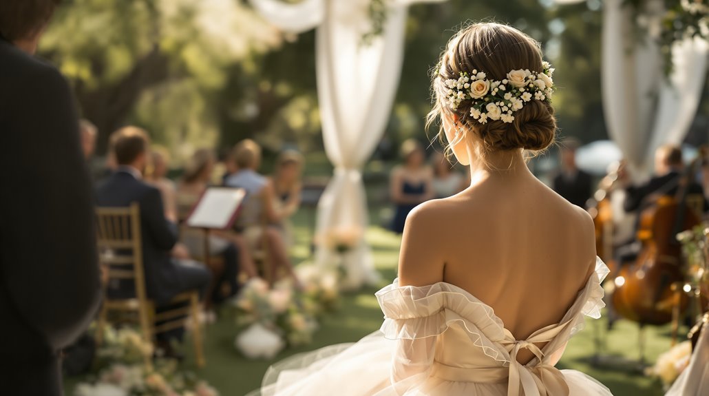 luxury ballet wedding details