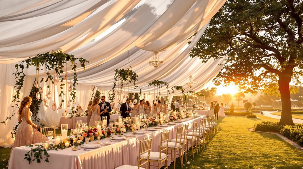 magical ballet themed reception experience