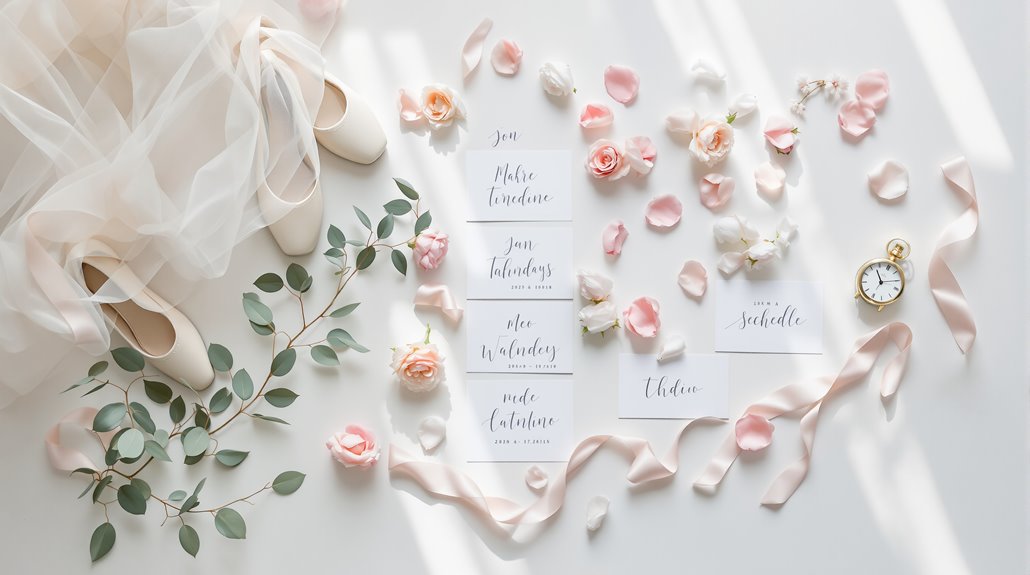 styled shoot planning flow