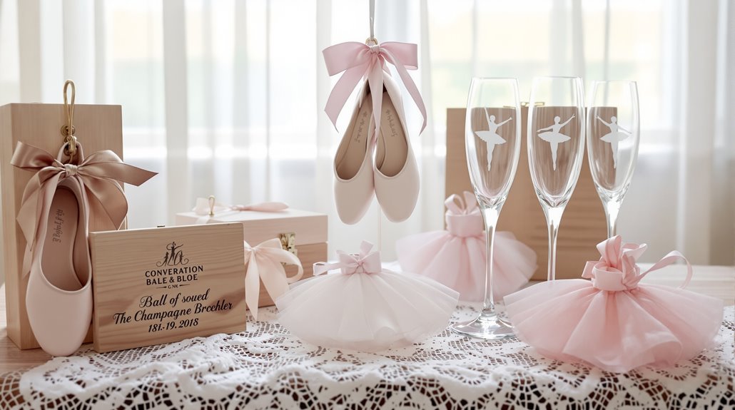 unique ballet wedding favors