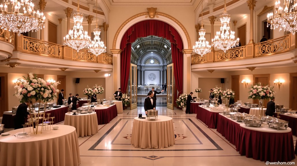 vendor selection and catering